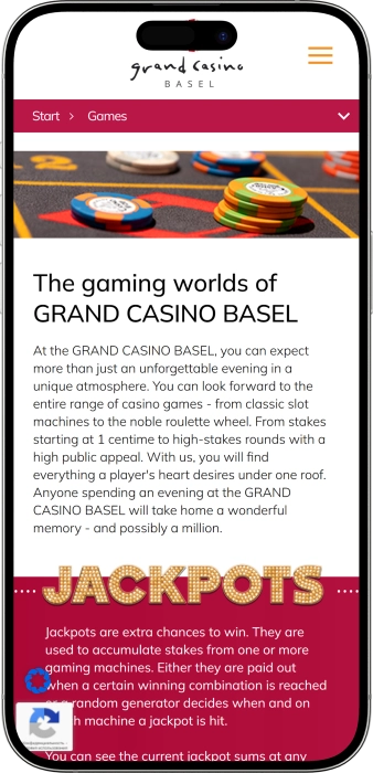 Grand Casino Basel App